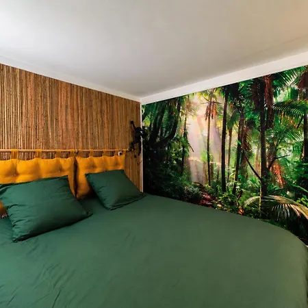 La Jungle Du Vernet, Ambiance Tropicale Lägenhet Le Vernet (Ariege)