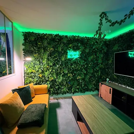 Lägenhet La Jungle Du Vernet, Ambiance Tropicale *