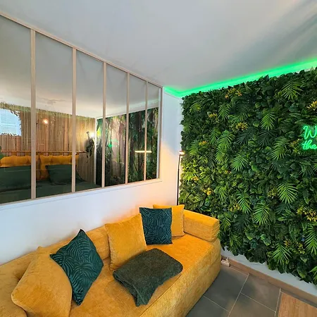 Lägenhet La Jungle Du Vernet, Ambiance Tropicale *
